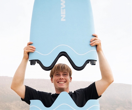 The World's First Splittable Soft Top Surfboard - Newave