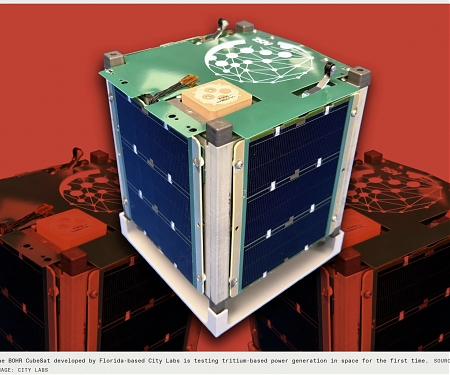 Tritium Betavoltaic Cells Aim to Support Future Lunar Bases