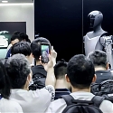 Tesla's Robot 'Optimus' Arrives in a Tesla Store in New York