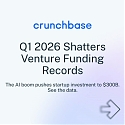 Q1 2026 Shatters Venture Funding Records As AI Boom Pushes Startup Investment To $300B