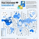 (Infographic) Mapping Interest in Generative AI by Country