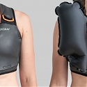 The SwimVest : Inflatable Airbag for Swimmers