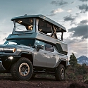 GMC Hummer EV SUT Turns Into a Mobile Home with EarthCruiser Upfit