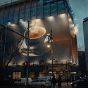 (Video) McCafé : Steaming Billboard